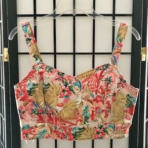 Floral Crop Top